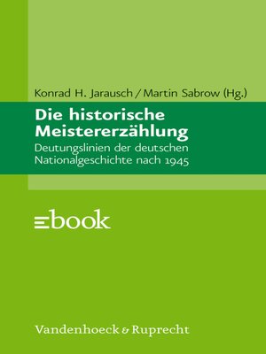 cover image of Die historische Meistererzählung